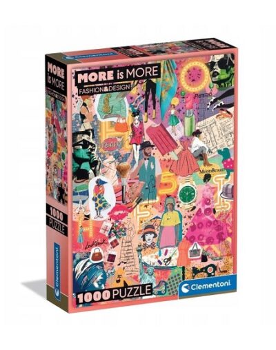 More is More Fashion & Design 1000pc Puzzle