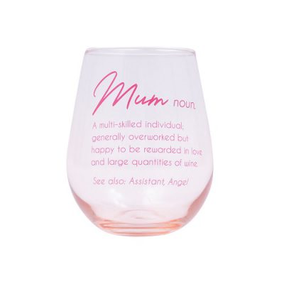 Mothers Day Steamless Wine Glass