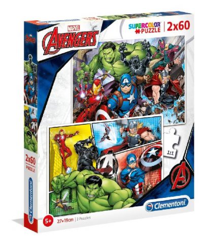 Marvel Avengers 2 x 60pc Puzzle
