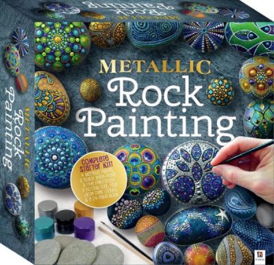 Metallic Rock Painting