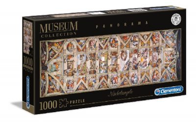 Michelangelo Cappella Sistina Panorama 1000pc Puzzle