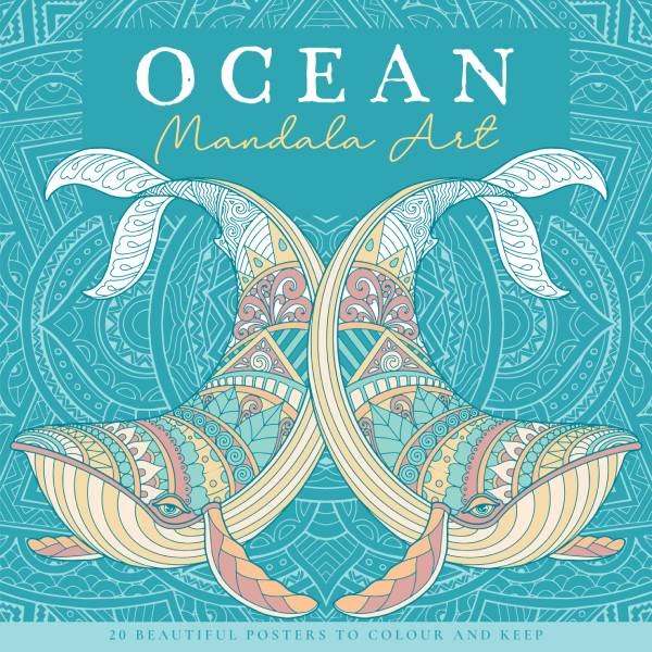 Ocean Mandala Poster Art