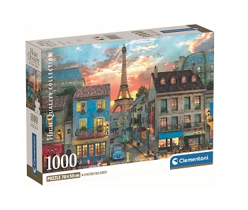 Streets of Paris 1000pc Puzzle