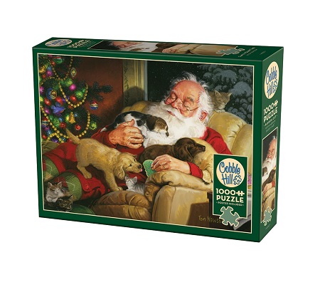 Santas Quiet Time 1000pc Puzzle