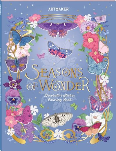 Seasons Of Wonder Sticker Colouring Book