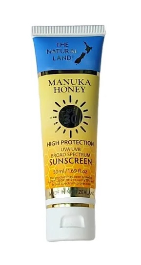 Natural Land Manuka Honey Sunscreen