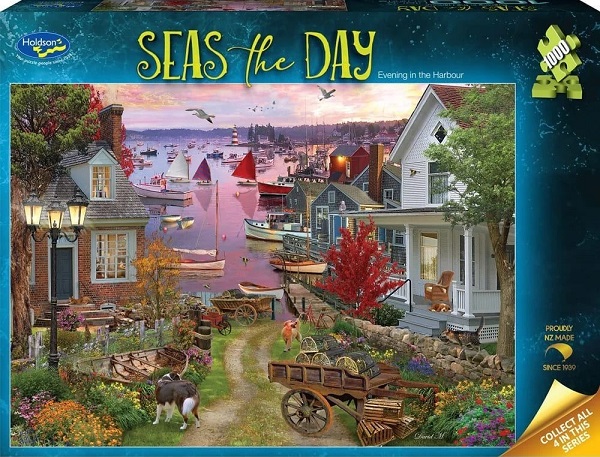 Seas the Day Evening in the Harbour 1000pc Puzzle