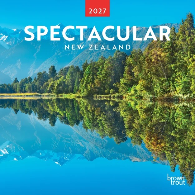 Spectacular New Zealand 2027 Calendar