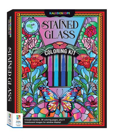Stained Glass Colouring Kit