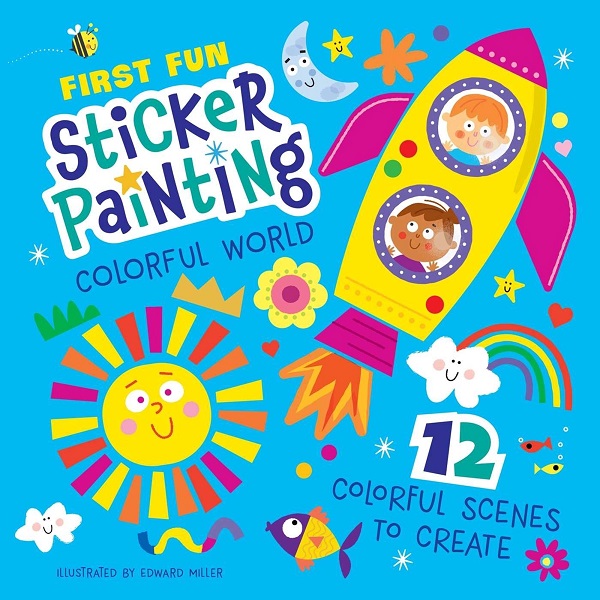 First Fun Sticker Painting Colorful World