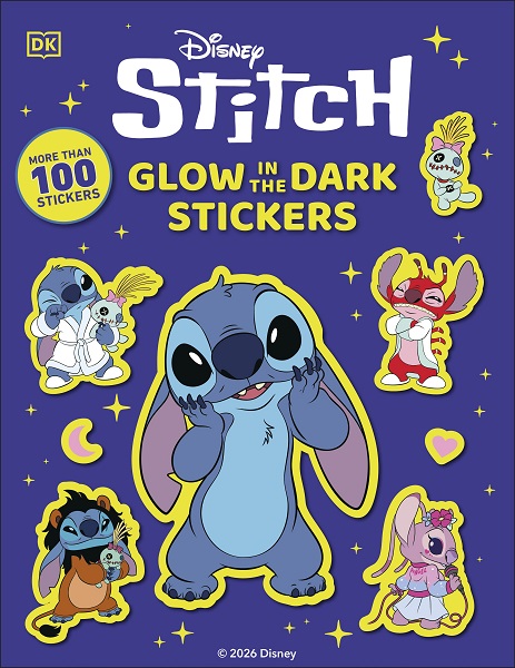 Disney Stitch Glow in the Dark Ultimate Sticker Book