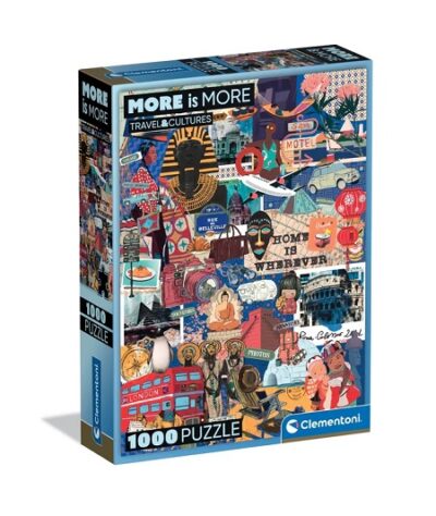 More is More Travel & Cultures 1000pc Puzzle