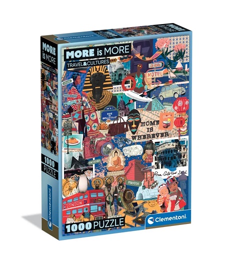 More is More Travel & Cultures 1000pc Puzzle