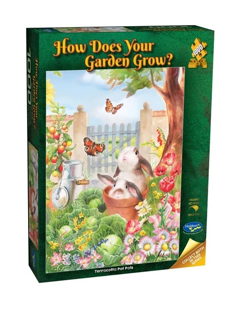 How Does Your Garden Grow Terracotta Pot Pals 1000pc Puzzle