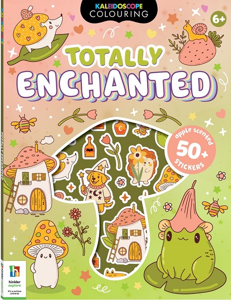 Kaleidoscope Colouring Totally Enchanted Scented Stickers