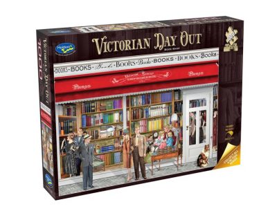 Victorian Day Out Book Shop 1000pc Puzzle