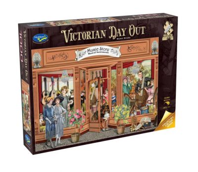 Victorian Day Out Music Store 1000pc Puzzle