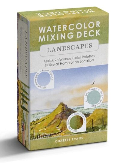 Watercolor Mixing Deck Landscapes