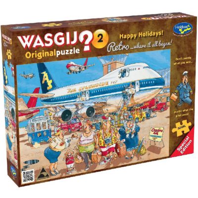 WASGIJ Retro 2 Happy Holidays 500xlpc Puzzle