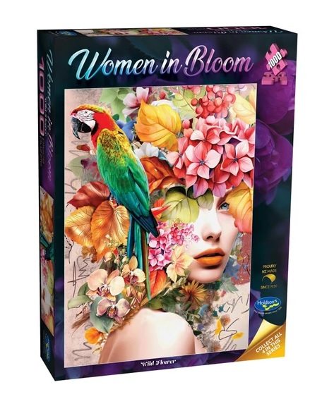 Woman in Bloom Wild Flower 1000pc Puzzle