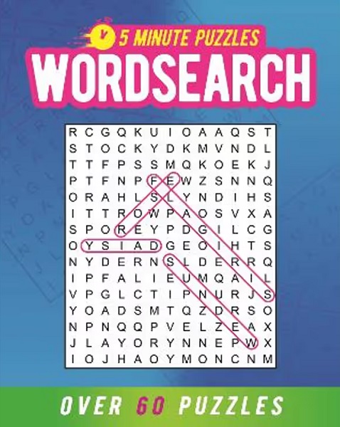 5 Minute Puzzles Wordsearch