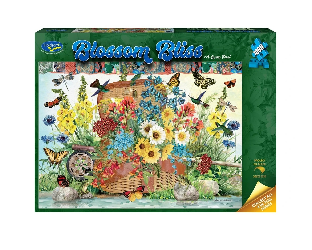 Blossom Bliss A-Luring Floral 1000pc Puzzle