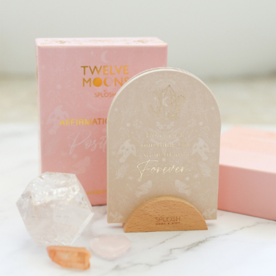 Twelve Moons Afficmation Cards Positivity