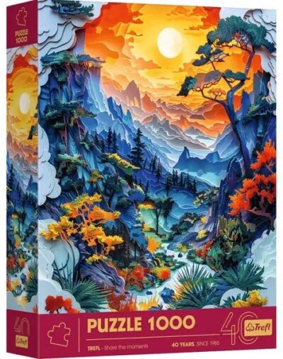 Trefl Paper Art Valley 1000pc Puzzle