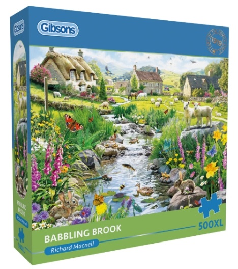 Gibsons Babbling Brook 500xlpc Puzzle