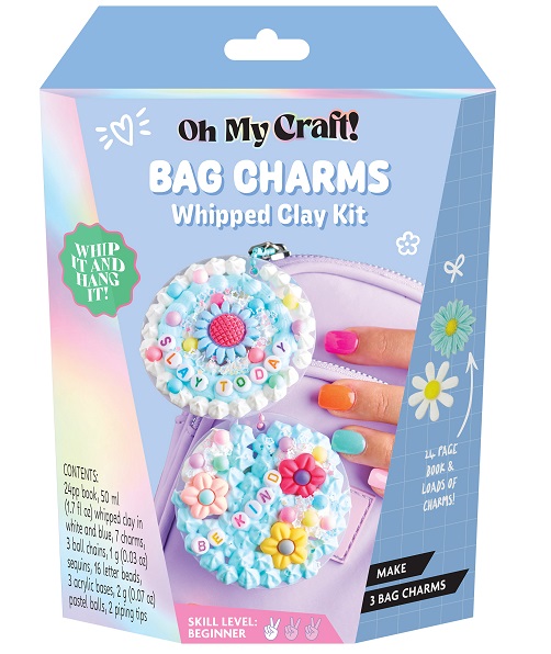 Oh My Craft Bag Charms Whipped Clay Kit