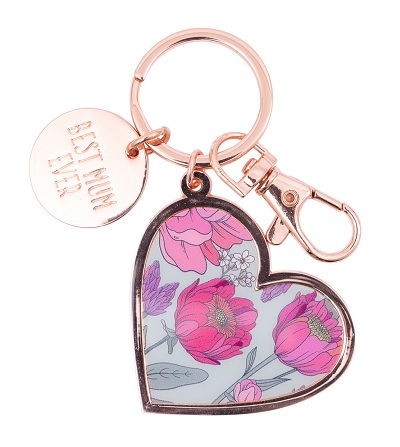 Mothers Day Best Mum Keyring