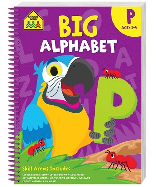 School Zone Big Alphabet Workbook