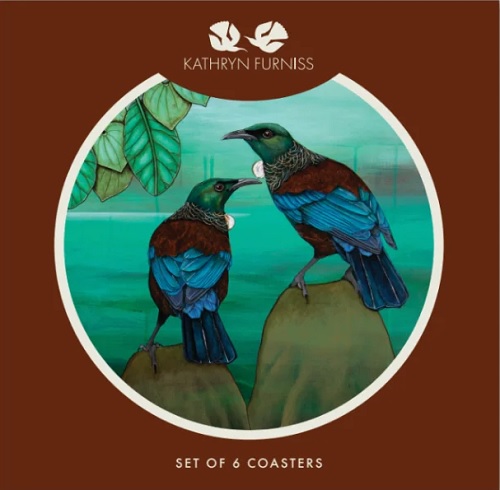 KF Birds of NZ Coasters