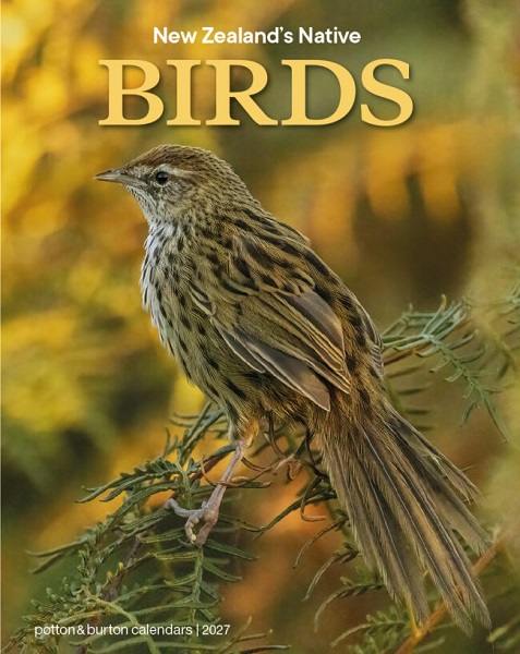 New Zealand Native Birds 2027 Calendar