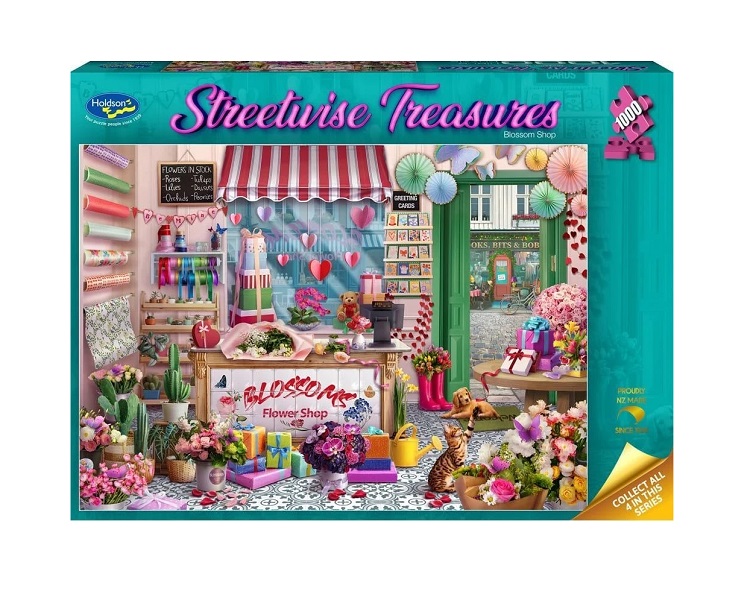 Streetwise Treasures Blossom Shop 1000pc Puzzle