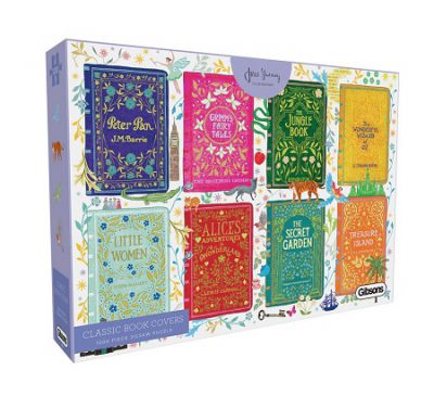 Gibsons Classic Book Covers 1000pc Puzzle