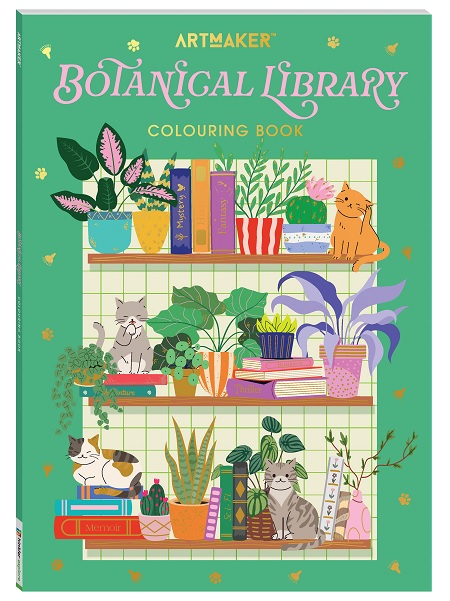 Art Maker Colouring Botanical Library