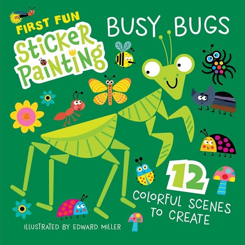 First Fun Sticker Painting  Busy Bugs