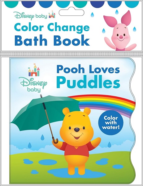 Pooh Loves Puddles Colour Change Bath Book
