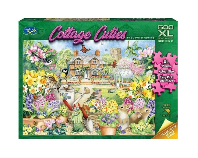 Cottage Cuties The Joy of Spring 500xlpc Puzzle