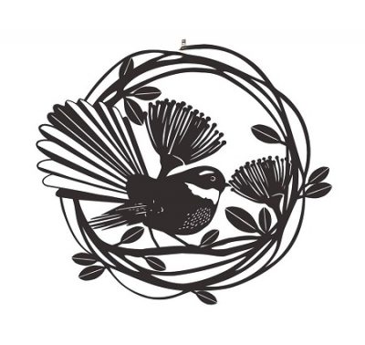 Metal Wall Art Fantail
