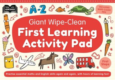 Giant Wipe Clean First Learning Activity Pad