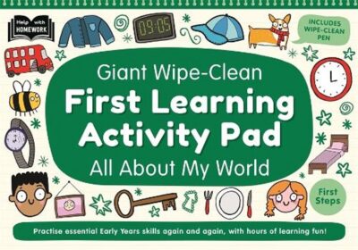 Giant Wipe Clean First Learning Activity Pad All About My World