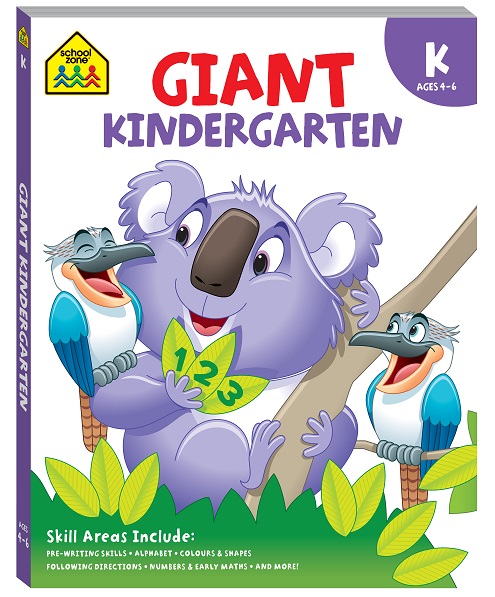 School Zone Giant Workbook Kindergarten