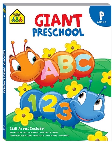 School Zone Giant Workbook Preschool