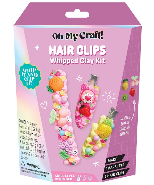 Hair Clips Whipped Clay Kit