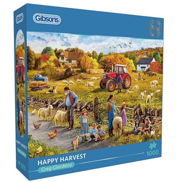 Gibsons Happy Harvest 1000pc Puzzle