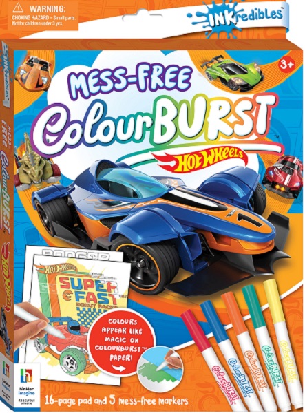 Inkredibles Colour Burst Hot Wheels