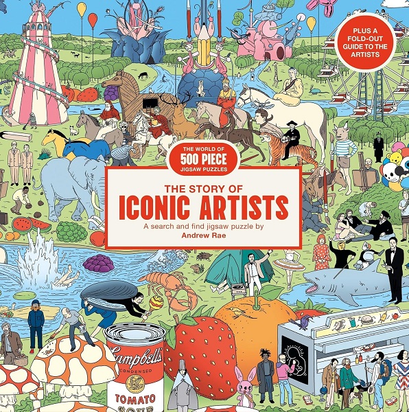 Story of Iconic Artists 500pc Puzzle