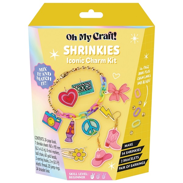 Oh My Craft Shrinkies Iconic Charm Kit